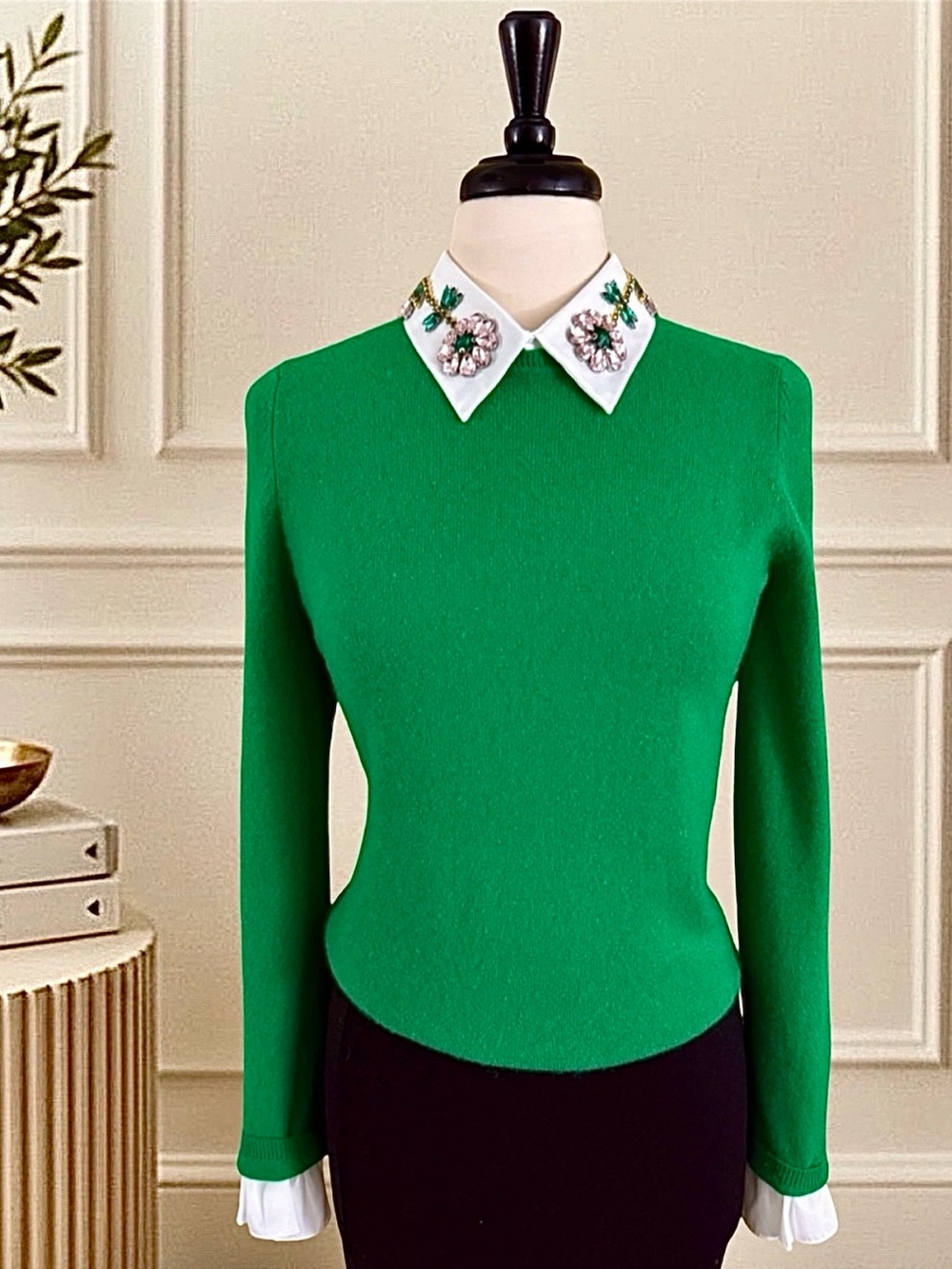 Charter Club Cashmere Sweater Women's XL Quiet Luxury Preppy Pullover Crewneck